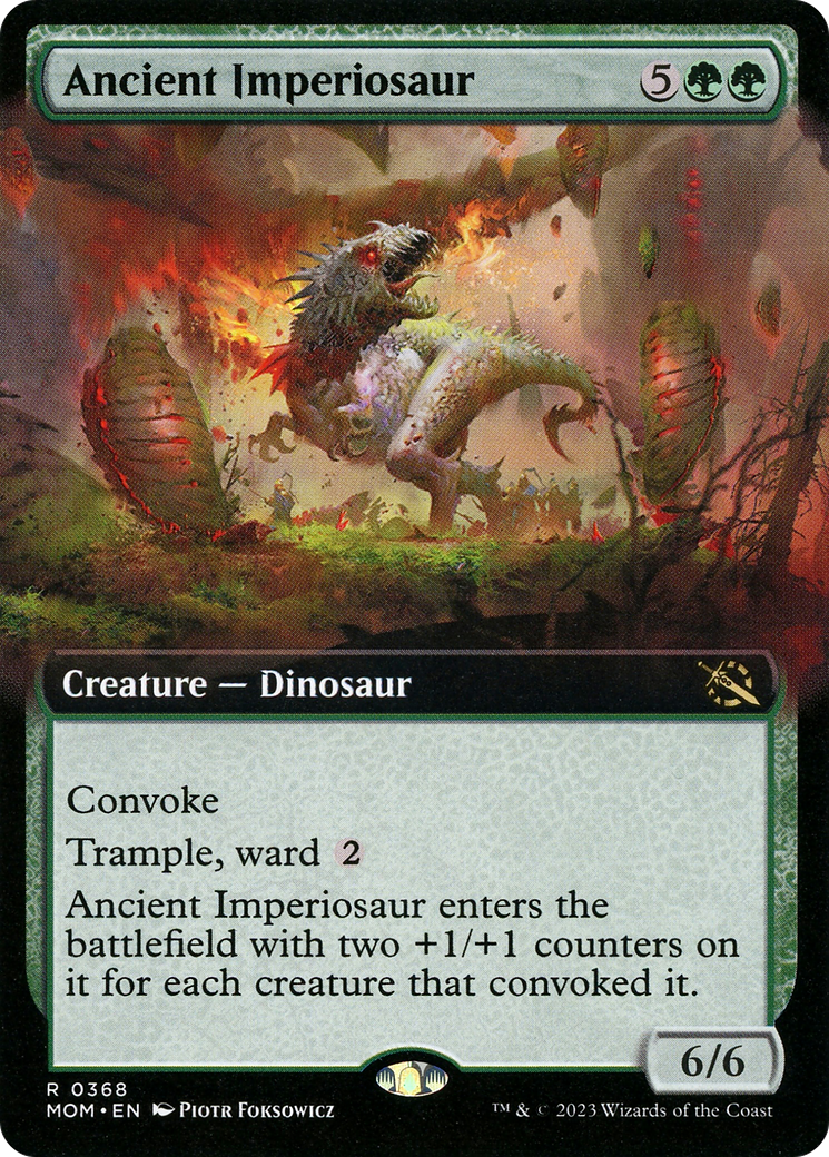 Ancient Imperiosaur (0368) (Extended Art) - Foil