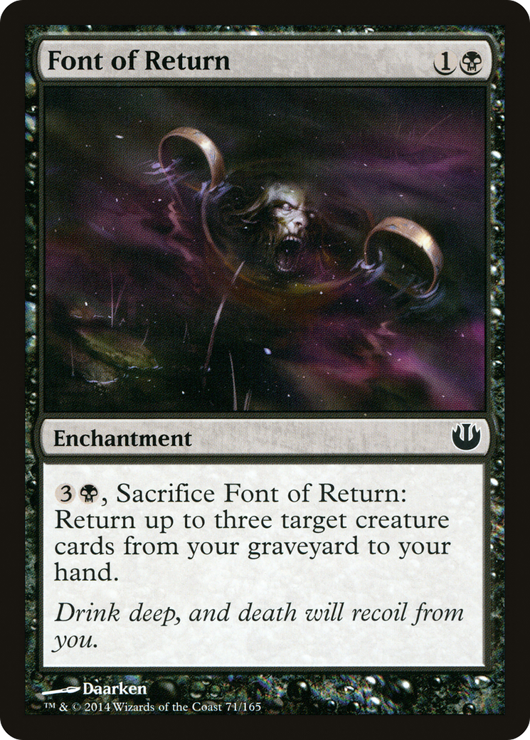 Font of Return - Foil