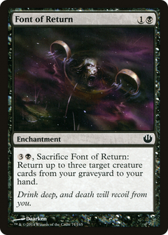 Font of Return - Foil