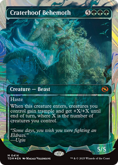 Craterhoof Behemoth (0414) (Showcase) - Halo Foil