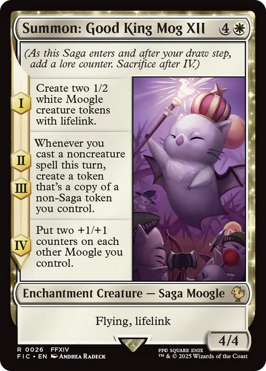 Summon: Good King Mog XII - Surge Foil