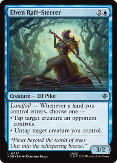 Elven Raft-Steerer (HOB)