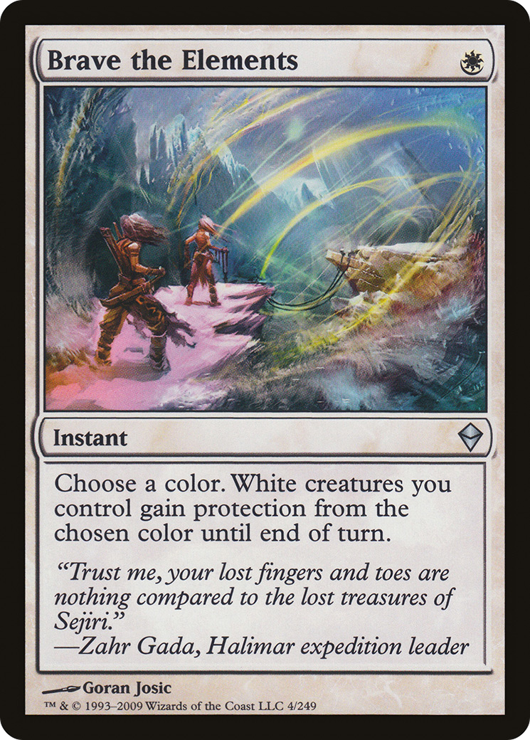 Brave the Elements - Foil