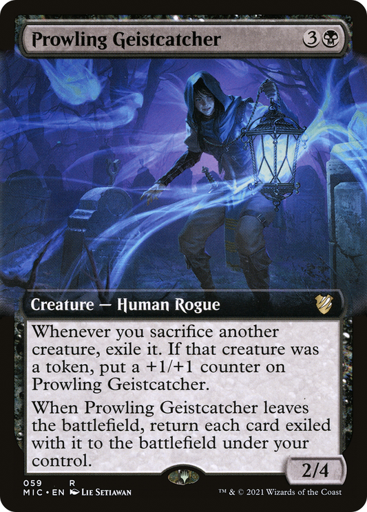 Prowling Geistcatcher (059) (Extended Art)