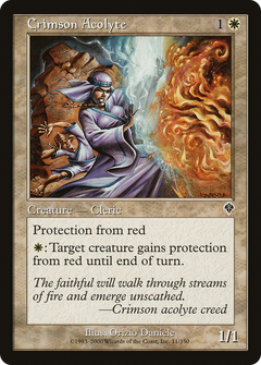Crimson Acolyte - Foil