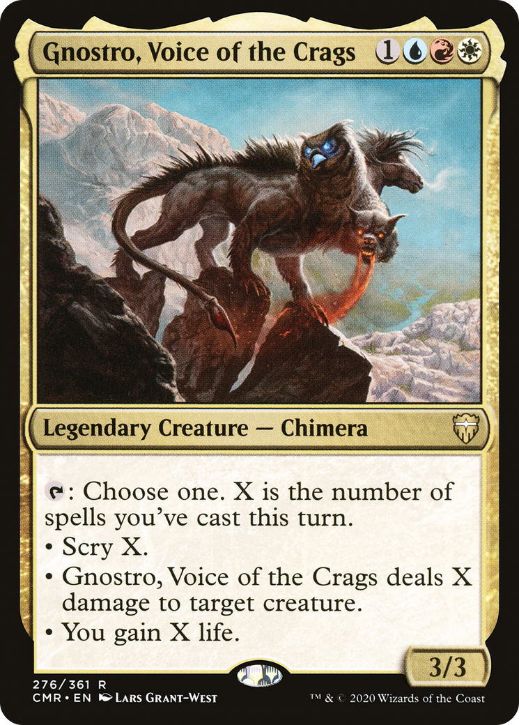 Gnostro, Voice of the Crags - Foil