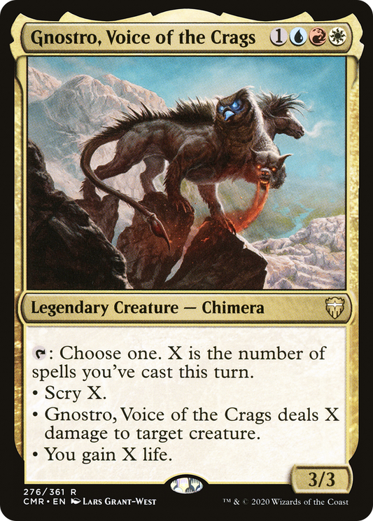 Gnostro, Voice of the Crags - Foil