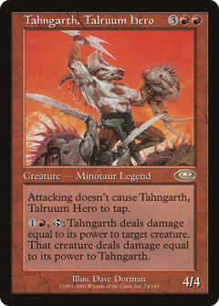 Tahngarth, Talruum Hero - Foil