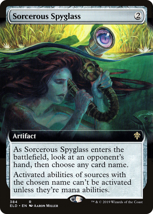 Sorcerous Spyglass (384) (Extended Art) - Foil