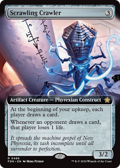 Scrawling Crawler (0486) (Extended Art) - Foil