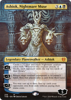 Ashiok, Nightmare Muse (256) (Borderless) - Foil