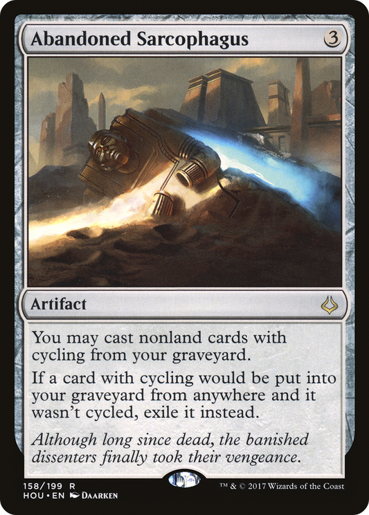 Abandoned Sarcophagus - Foil