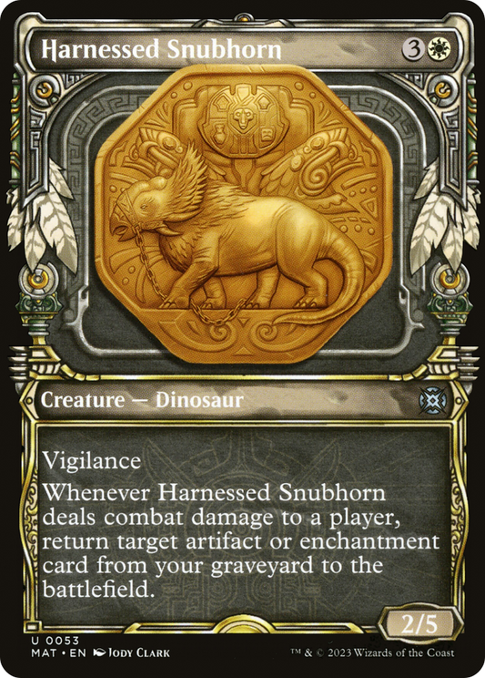 Harnessed Snubhorn (0053) (Showcase)