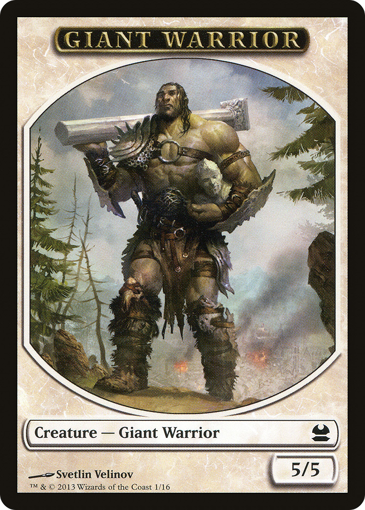 Giant Warrior Token (001)