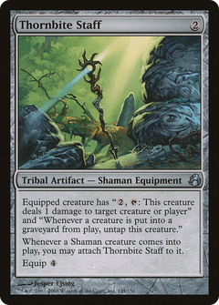 Thornbite Staff - Foil