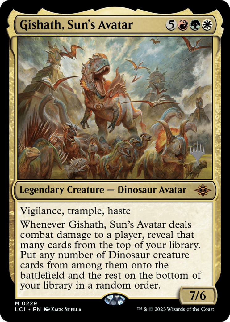 Gishath, Sun's Avatar (0229) (Promo Pack)