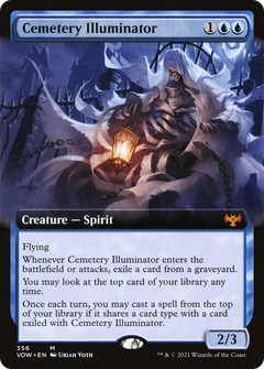 Cemetery Illuminator (356) (Extended Art) - Foil