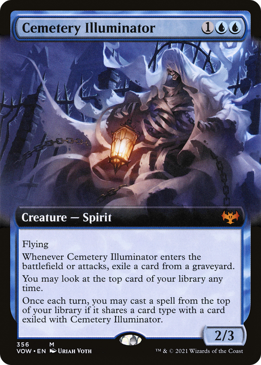Cemetery Illuminator (356) (Extended Art) - Foil