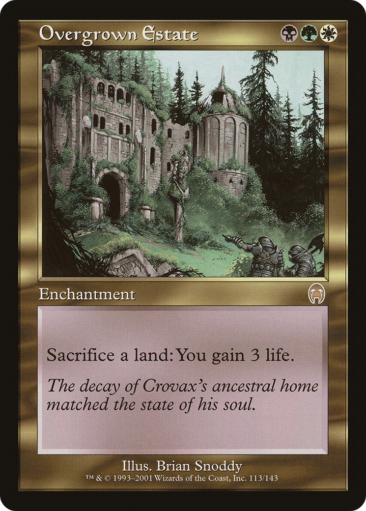 Overgrown Estate - Foil