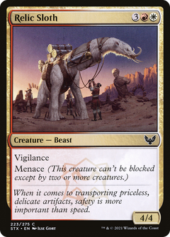 Relic Sloth - Foil