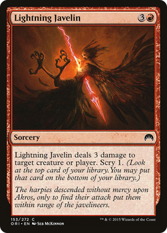 Lightning Javelin - Foil