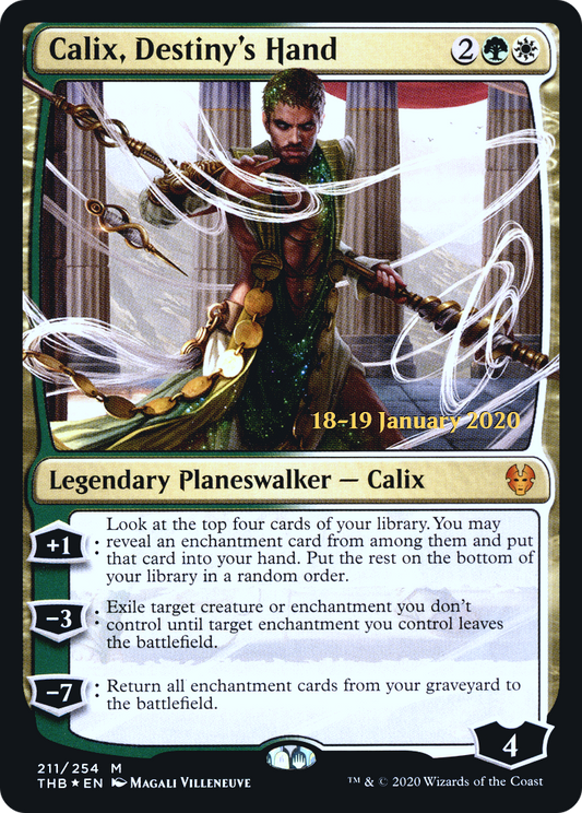 Calix, Destiny's Hand (211) (Prerelease) - Foil