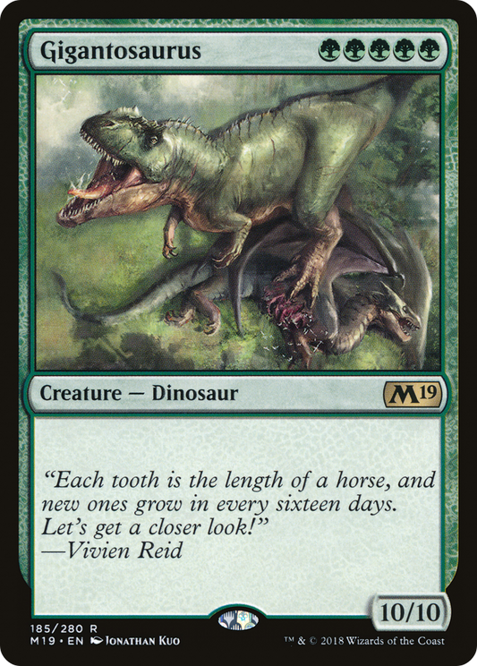 Gigantosaurus - Foil
