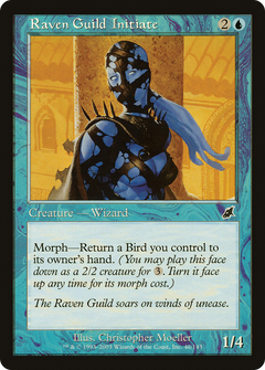 Raven Guild Initiate - Foil