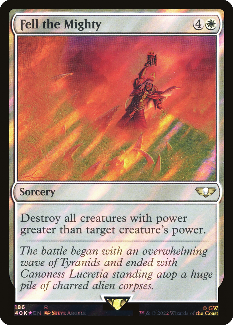 Fell the Mighty - Surge Foil