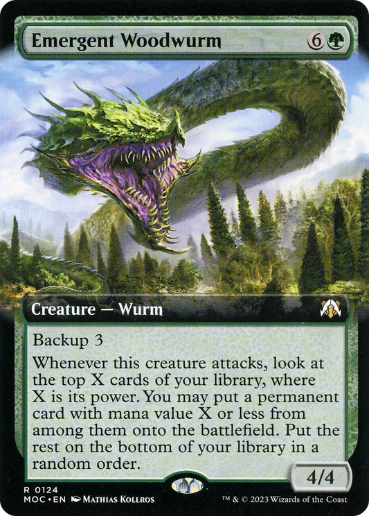 Emergent Woodwurm (0124) (Extended Art)