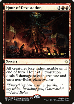Hour of Devastation (097) (Prerelease) - Foil