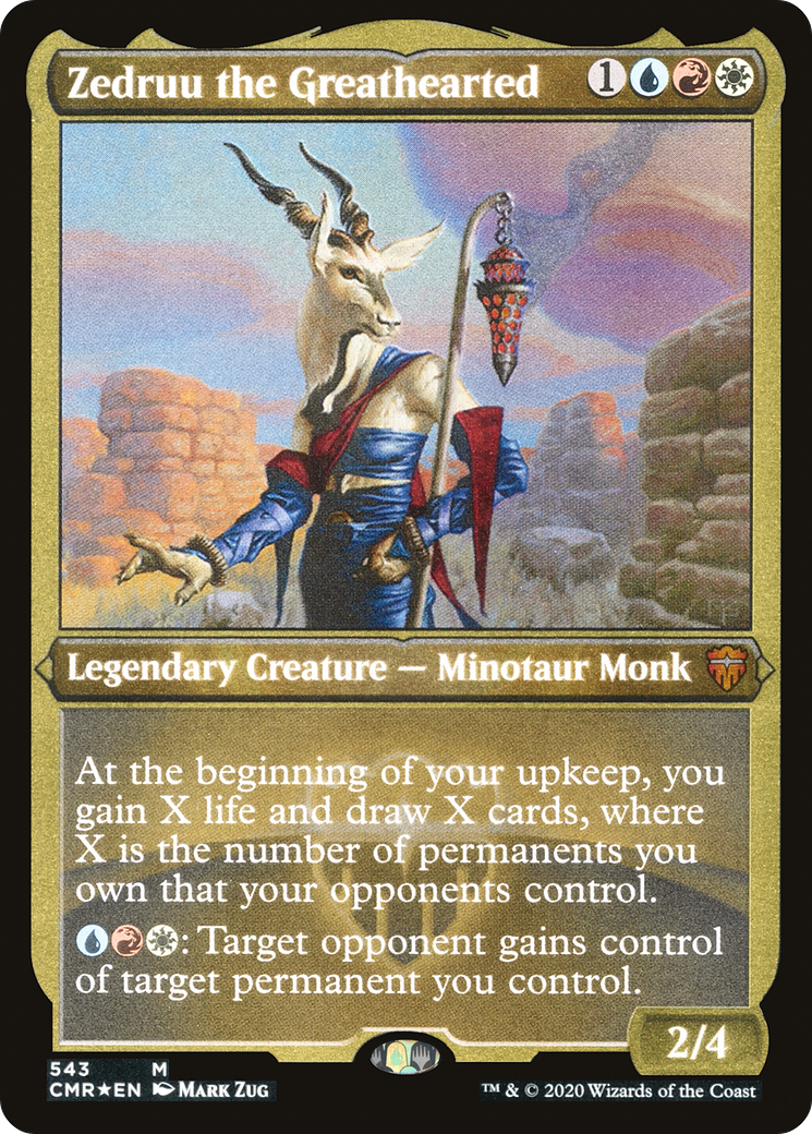 Zedruu the Greathearted - Foil Etched