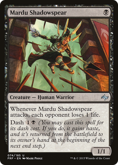 Mardu Shadowspear - Foil