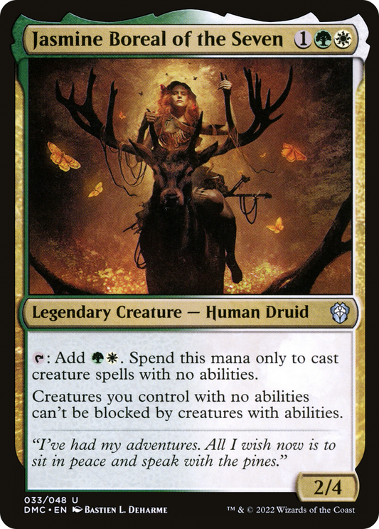 Jasmine Boreal of the Seven - Foil