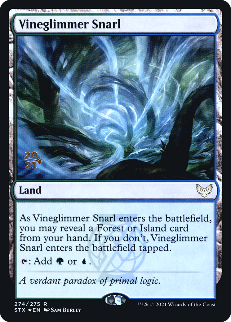 Vineglimmer Snarl (274) (Prerelease) - Foil