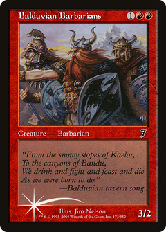 Balduvian Barbarians - Foil