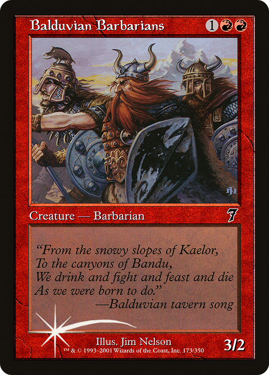 Balduvian Barbarians - Foil