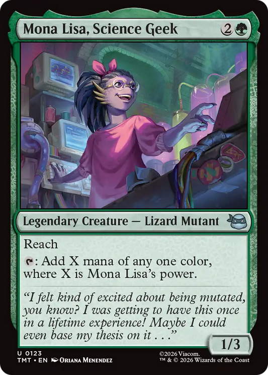 Mona Lisa, Science Geek  (TMT) - Foil