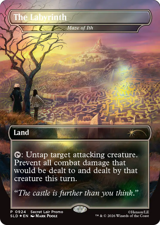 The Labyrinth [Maze of Ith] (0924) (Borderless) (SLD) - Foil