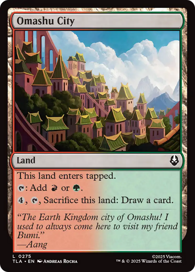 Omashu City - Foil tla