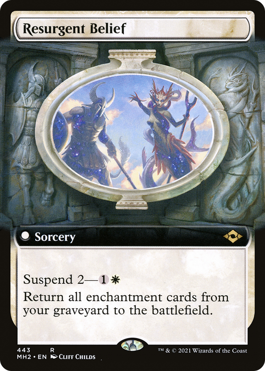 Resurgent Belief (443) (Extended Art) - Foil