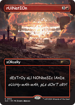 Ruination (9993) (Borderless) - Rainbow Foil