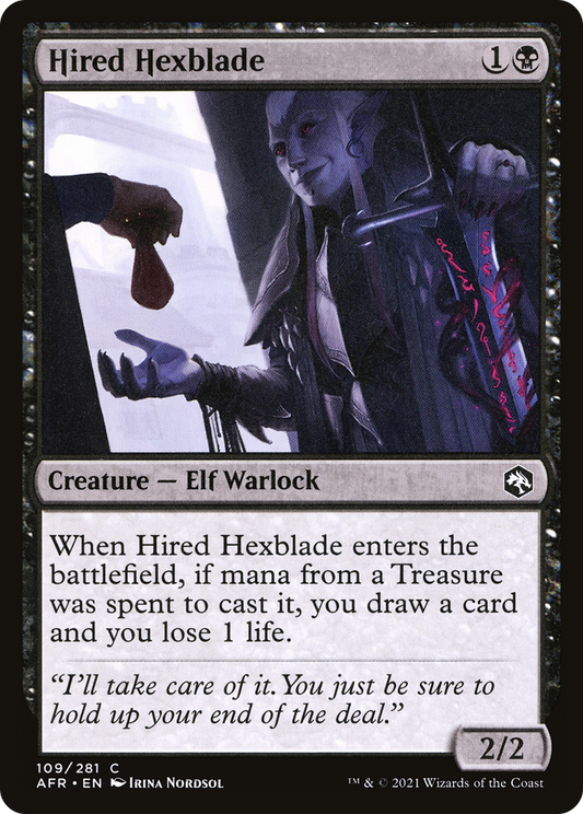 Hired Hexblade - Foil