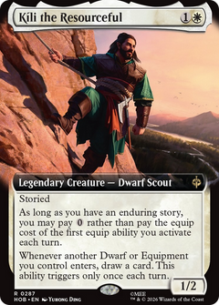 Kíli the Resourceful (0287) (Extenede Art) (HOB) - Foil