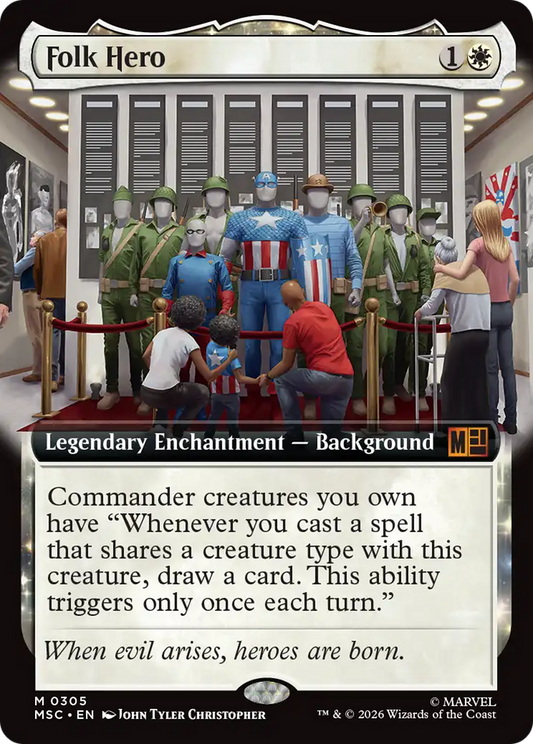 Folk Hero (0305) (Extended Art) (MSC)