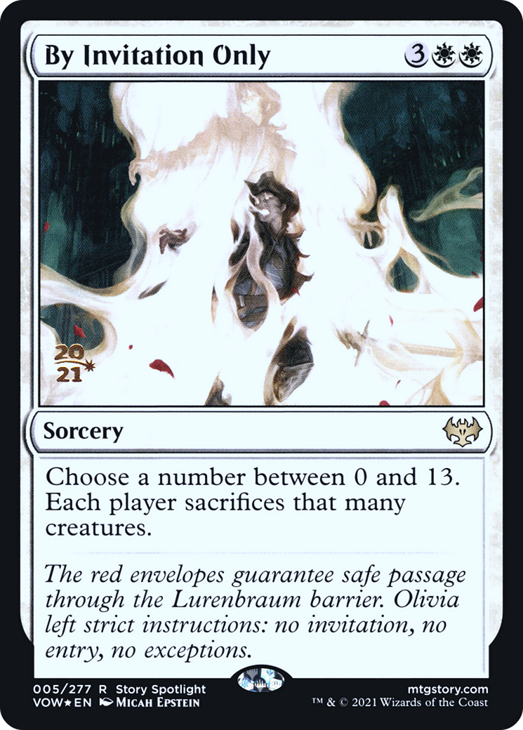 By Invitation Only (005) (Prerelease) - Foil