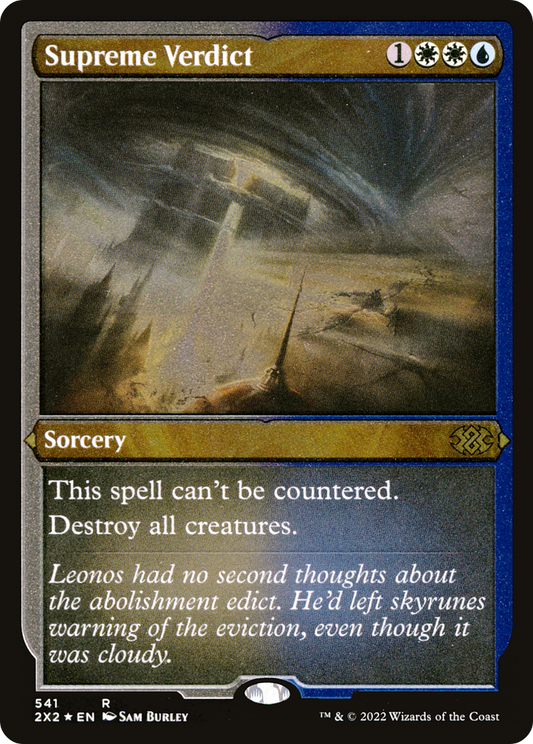 Supreme Verdict - Foil Etched