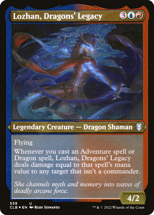 Lozhan, Dragons' Legacy - Foil Etched