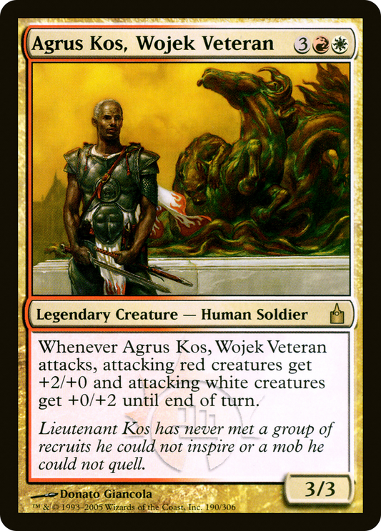 Agrus Kos, Wojek Veteran - Foil