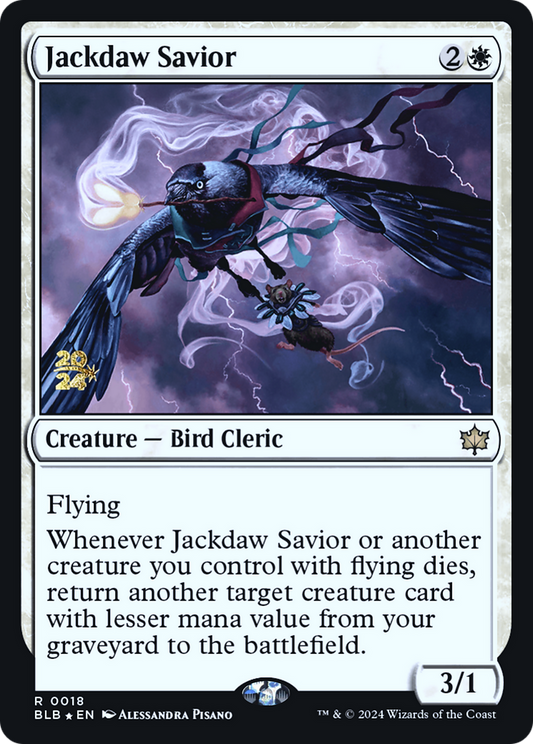 Jackdaw Savior (0018) (Prerelease) - Foil